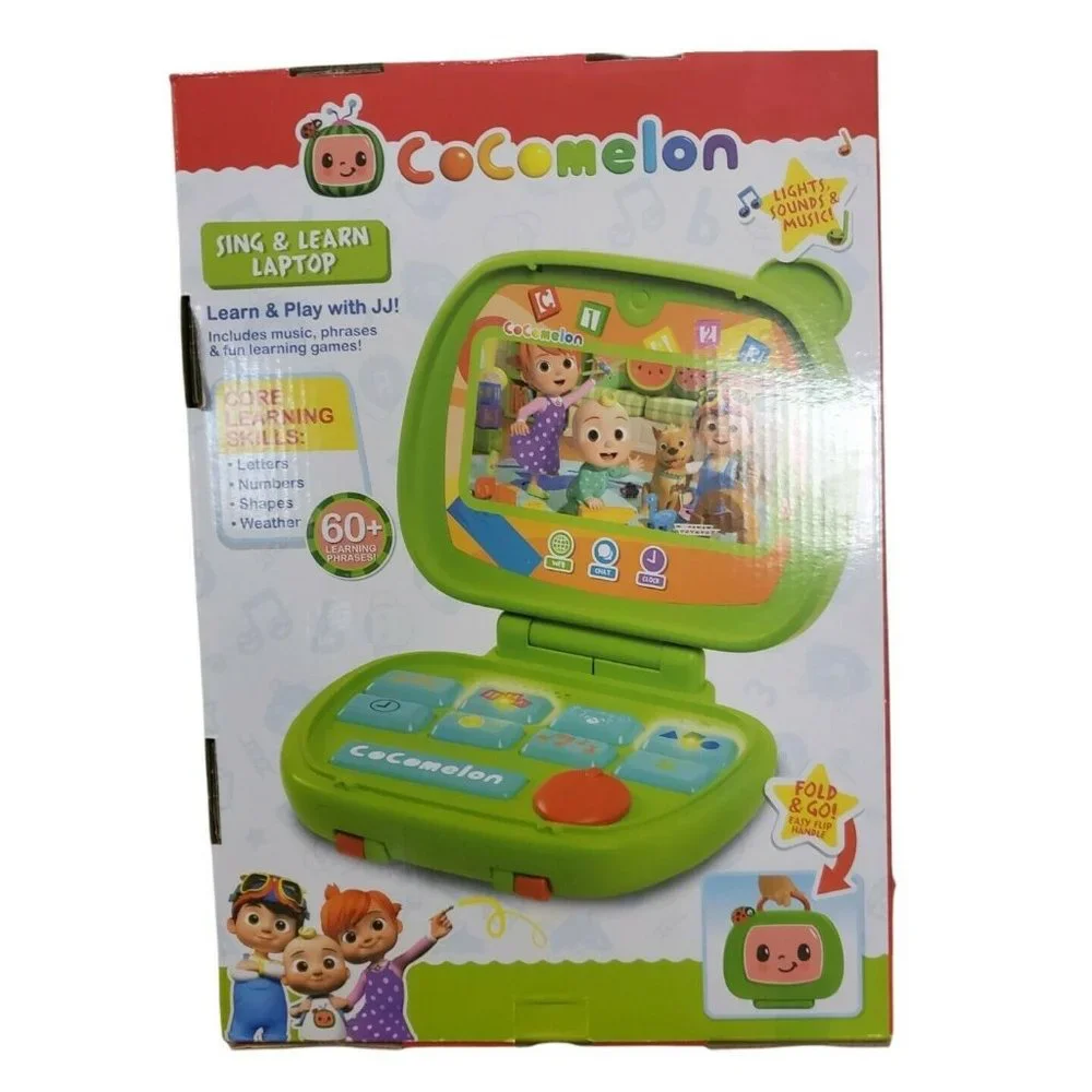 Cocomelon Laptop Toy Sing and Learn Kids Brand New Factory Sealed